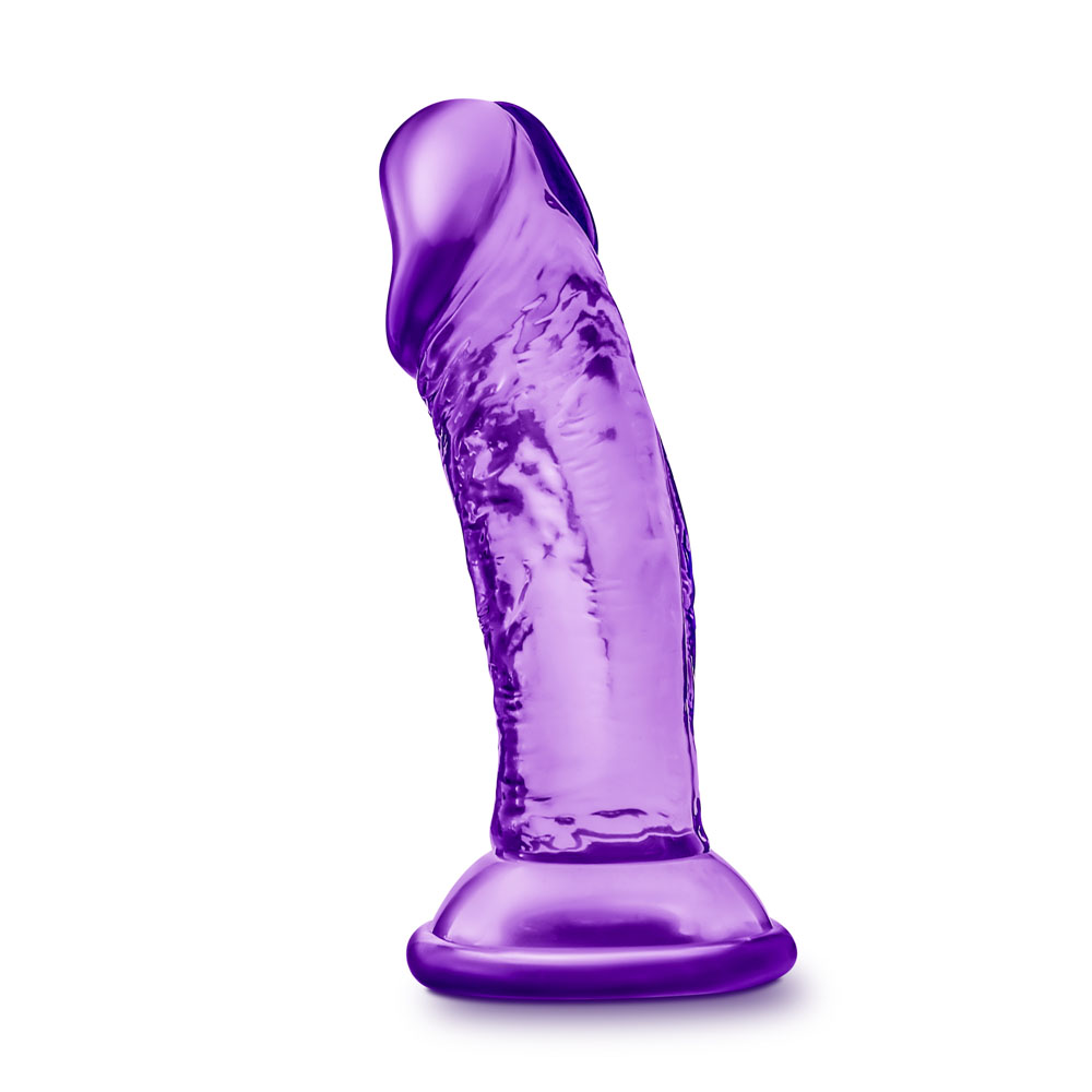 Blush - B Yours - Sweet n' Small 4 Inch Dildo With Suction Cup - Purple - Dildos