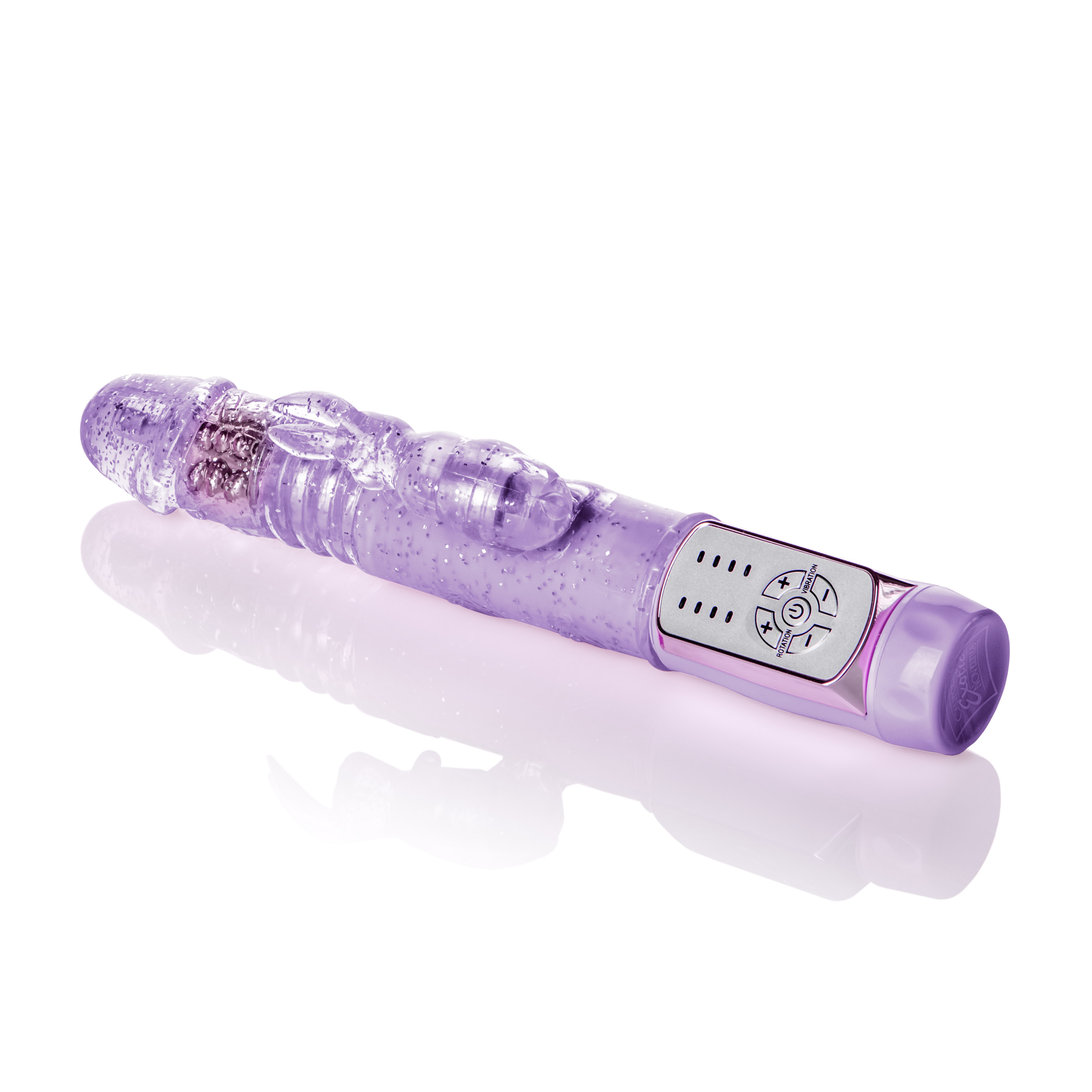 CalExotics - Petite Thrusting Jack Rabbit - Purple - Vibrators