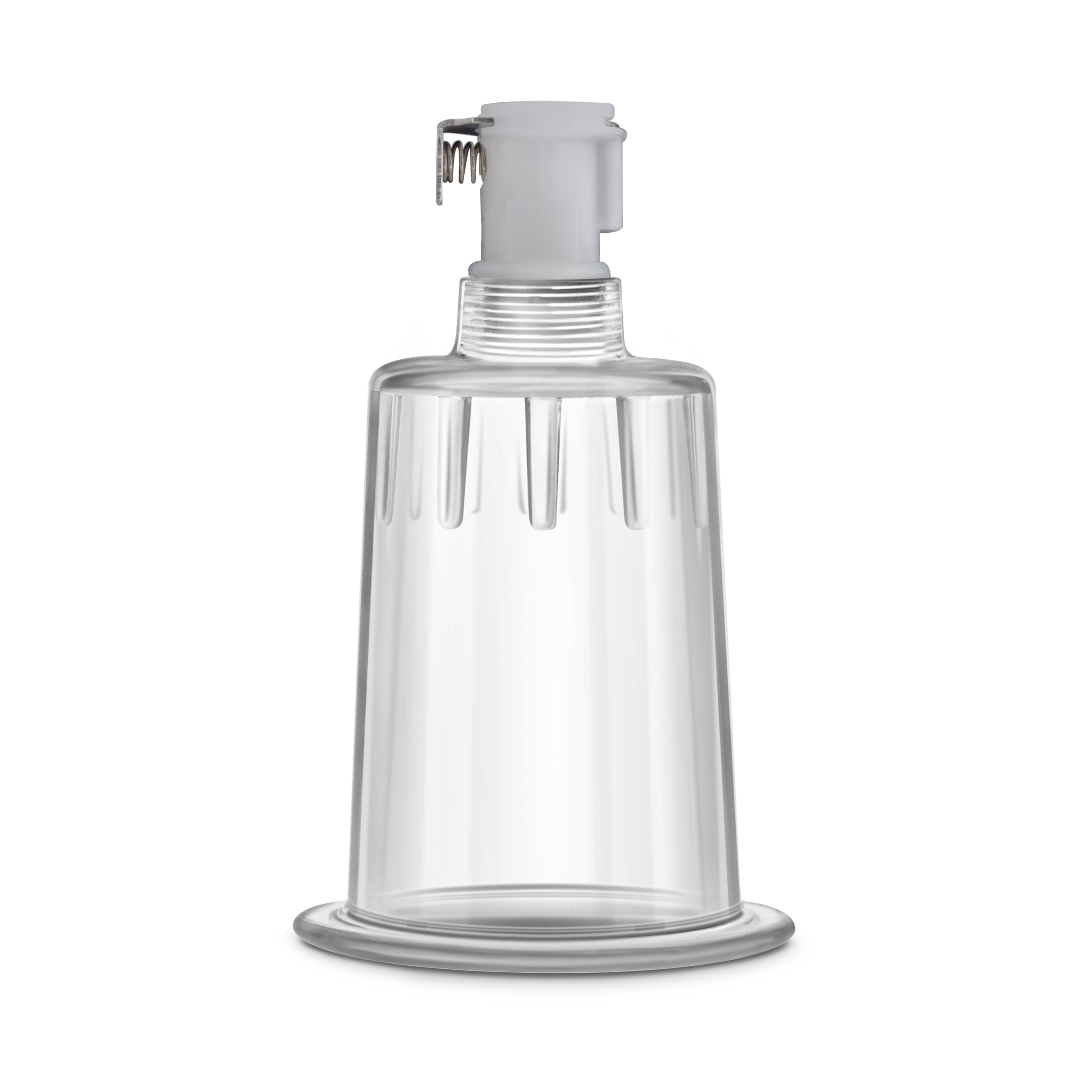 Blush - Temptasia – Clit Cylinder - 1.2 Inch Diameter - Clear - Pumps & Enlargers