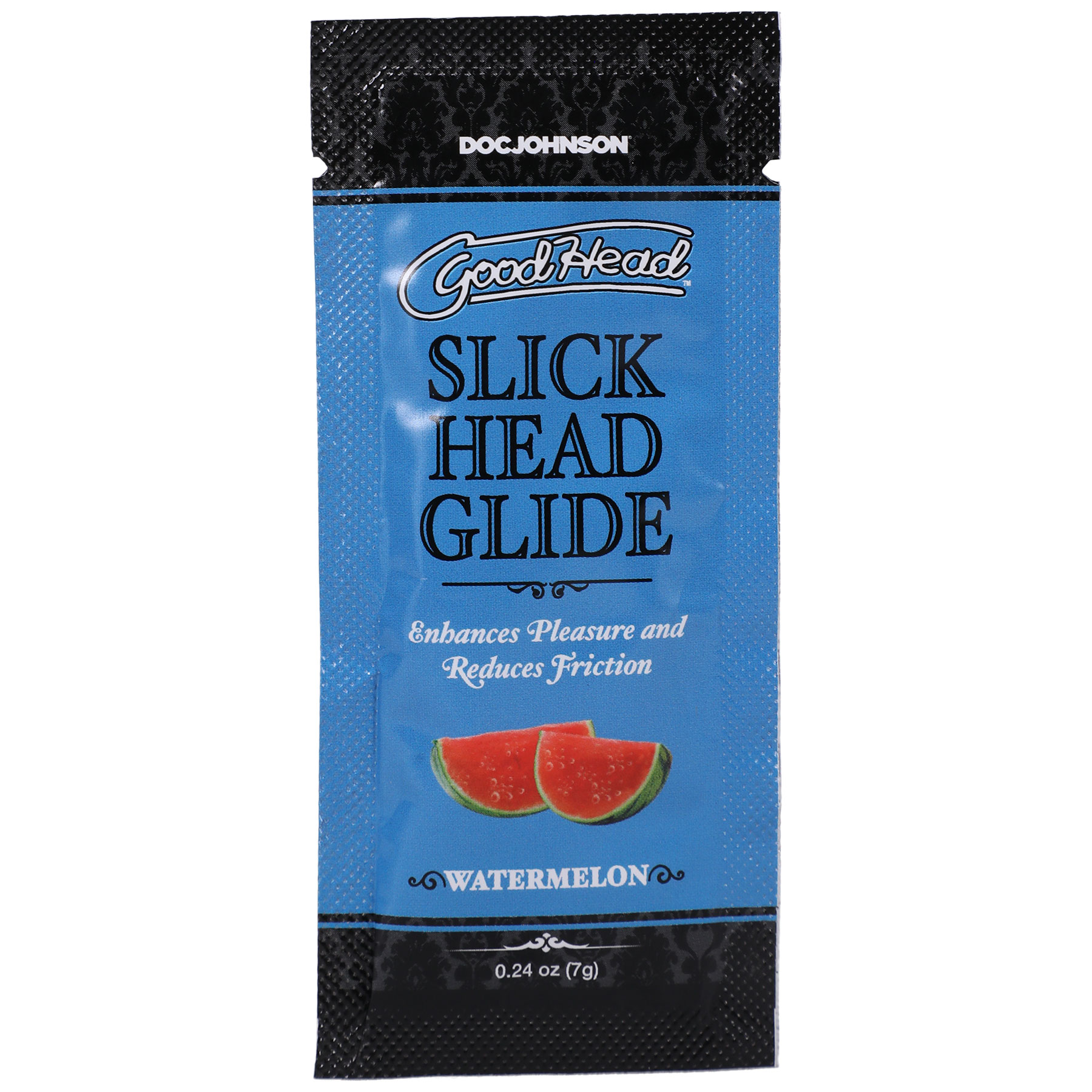 Doc Johnson - Goodhead Slick Head Glide Watermelon 0.24 Oz Bulk - Edible