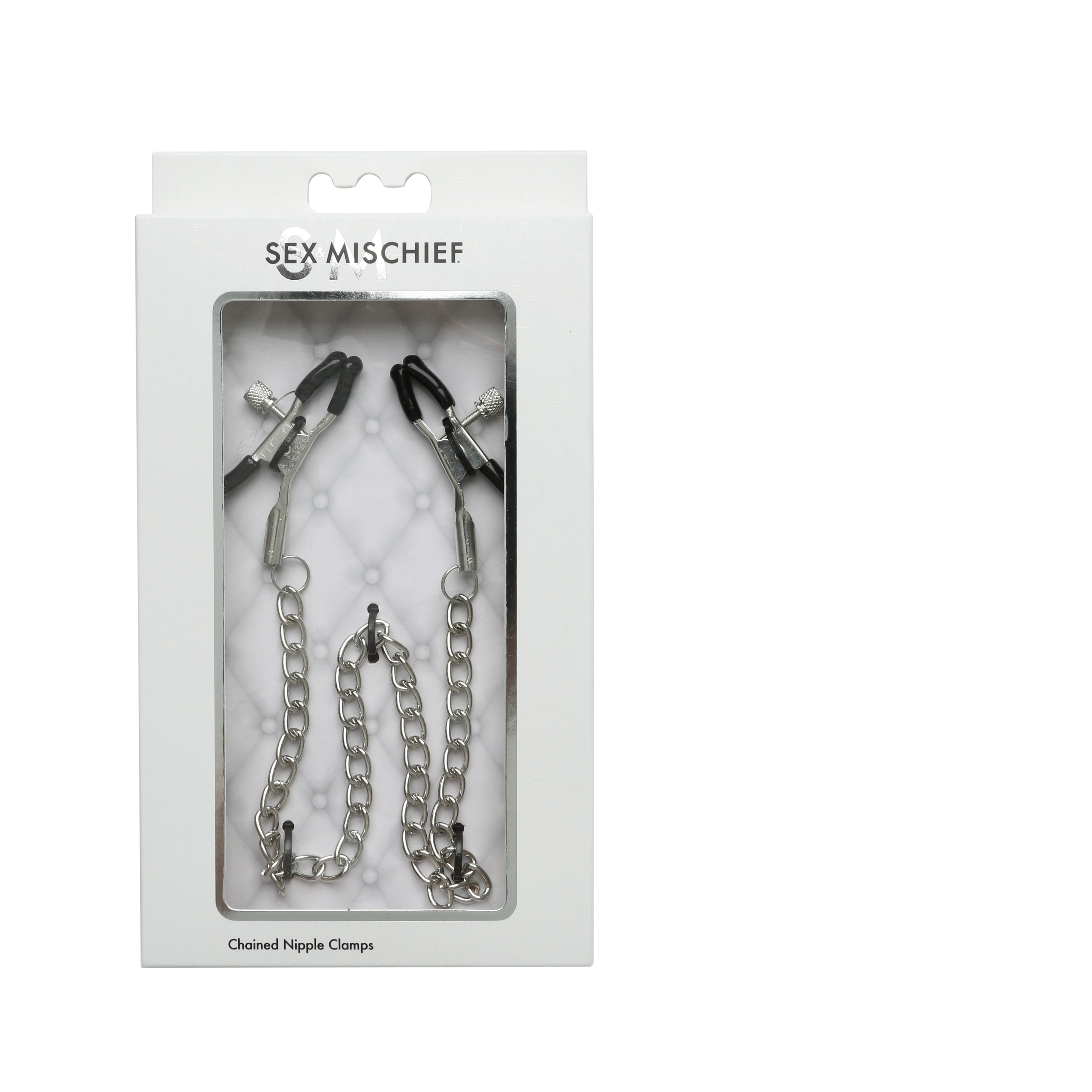 Sportsheets - Sex and Mischief Chained Nipple Clamps - Bondage & Fetish Toys