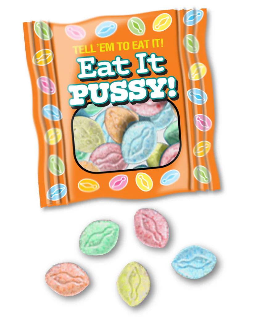 Little Genie Eat It Pussy Individual Bag Display-100 4.25g Bags