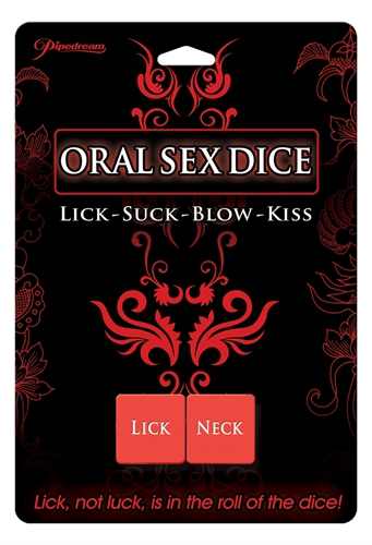 Pipedream - Oral Sex Dice - Novelties & Games
