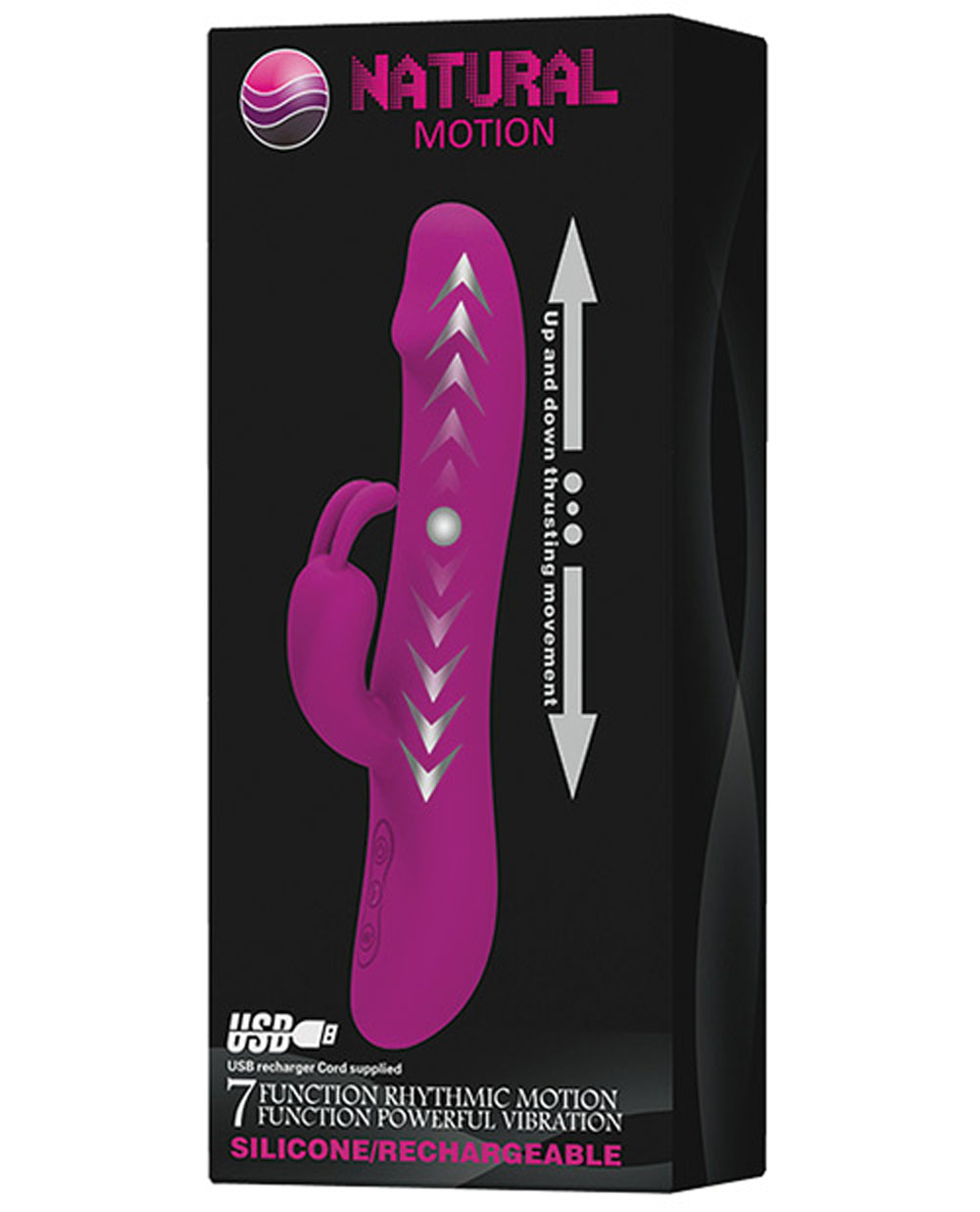 Pretty Love - Pretty Love Natural Motion Thrusting Rabbit - 7 Function - Vibrators