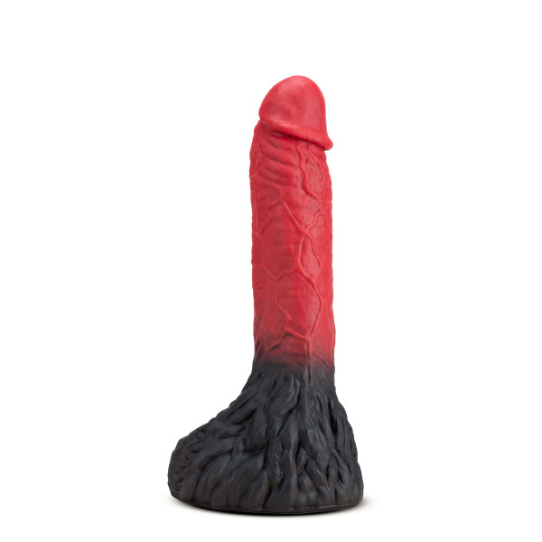 Blush - The Realm Lycan 10.5 in. Silicone Lock On Fantasy Werewolf Dildo Red - Dildos - Silicone