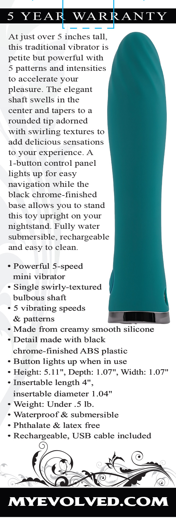Evolved Novelties - Ultra Wave - Teal - Eco-Friendly