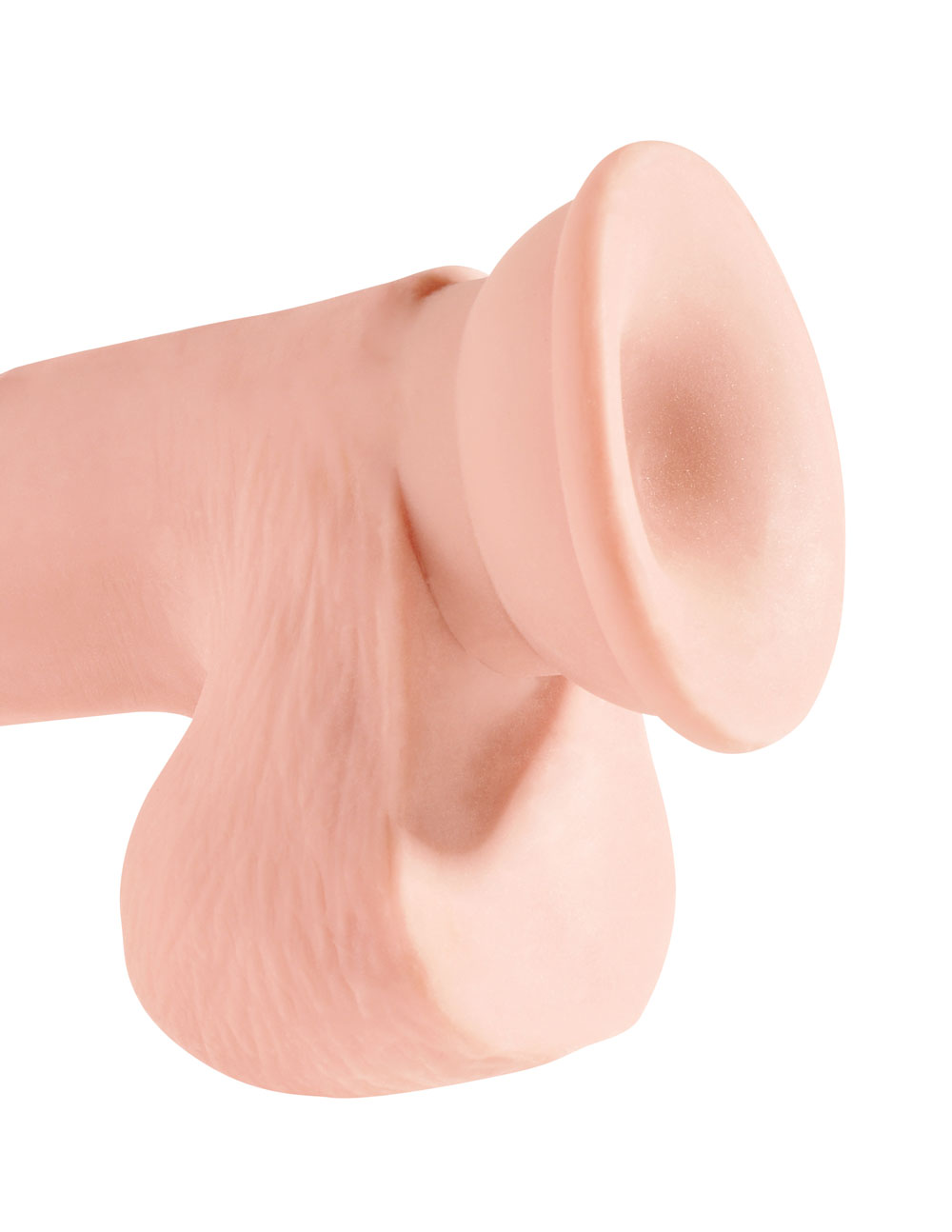 Pipedream - King Cock Plus 7.5 in. Triple Density Cock With Balls Realistic Suction Cup Dildo Beige - Dildos - TPE/TPR/Elastomers