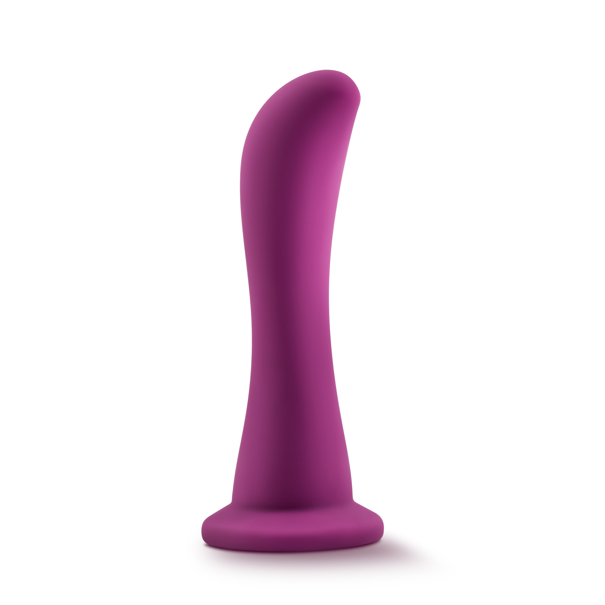 Blush - Temptasia Bellatrix 6.25 in. Curved Dildo Plum - Dildos - Silicone