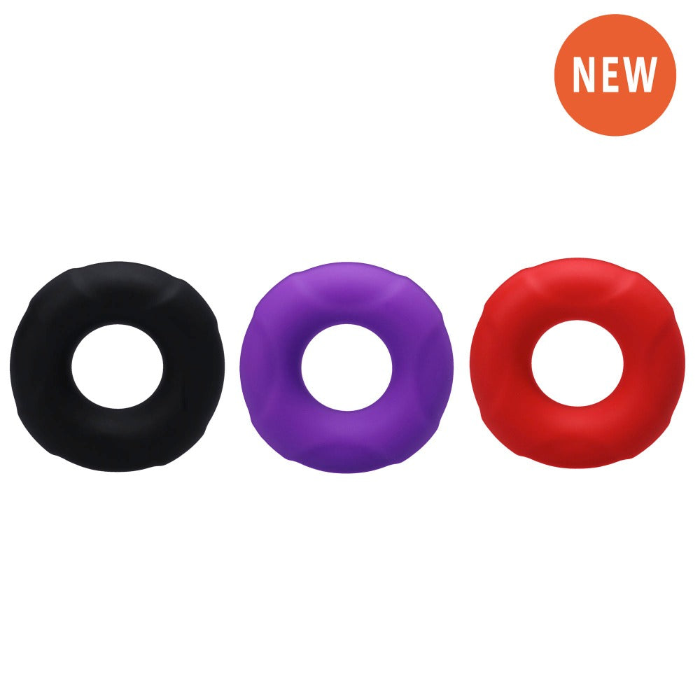 Tantus - Tantus Buoy C-Ring Small Onyx - Cockrings - Silicone