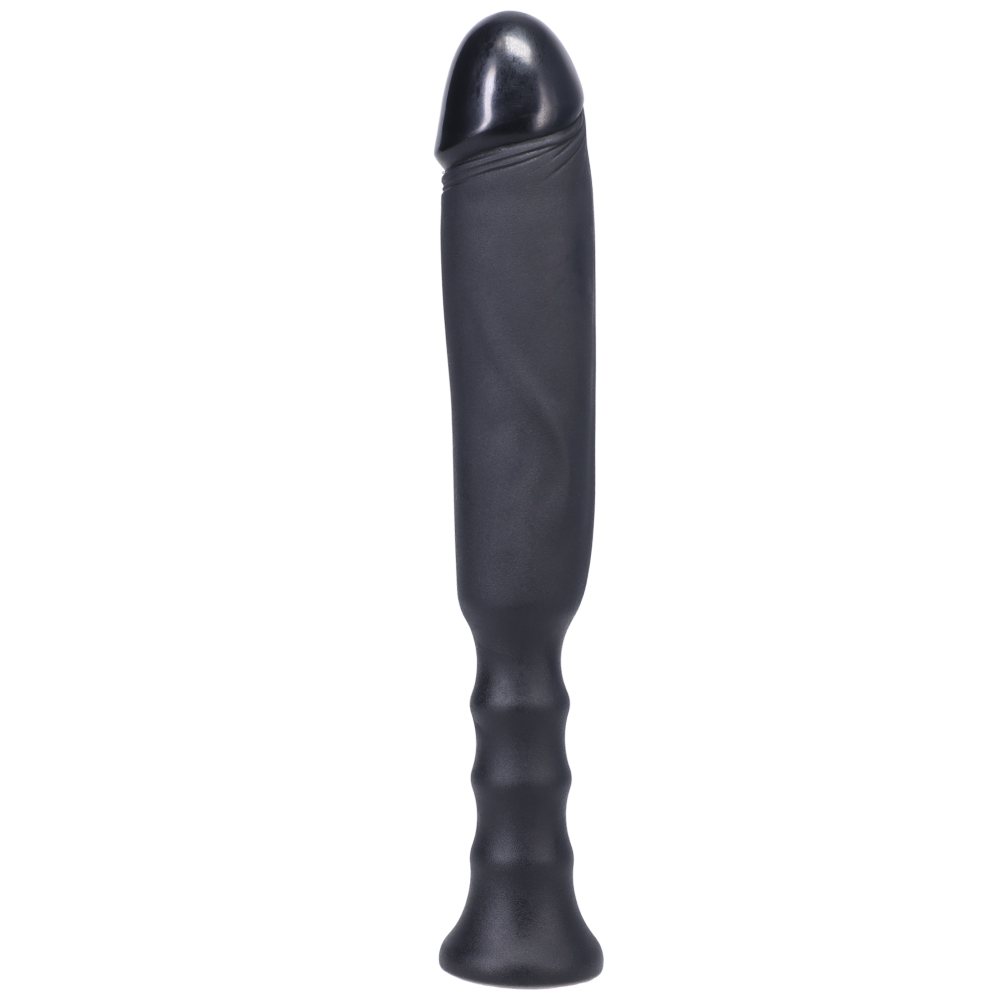 Tantus - Tantus Anaconda Ergonomic Handle Dildo Onyx - Dildos - Silicone