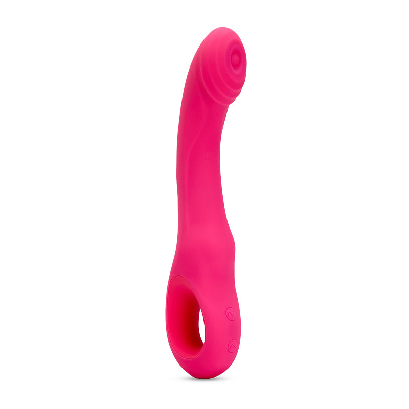 Nu Sensuelle - Nu Sensuelle Rhapsody Tapping Vibe Deep Pink - Vibrators - Silicone
