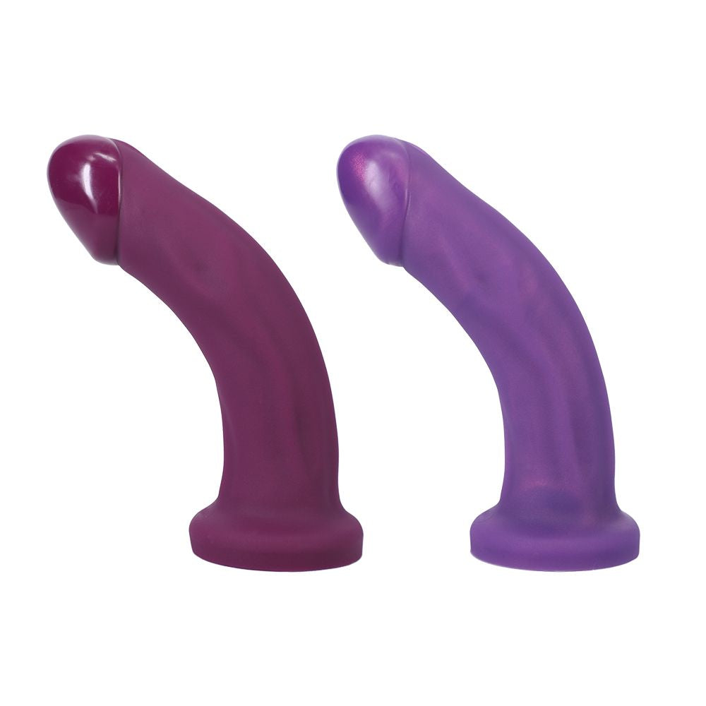 Tantus - Tantus Adam Super Soft Semi-Realistic Dildo Amethyst - Dildos - Silicone
