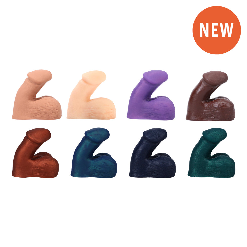 Tantus - Tantus On the Go Silicone Packer Amethyst (Bag) - Dildos - Silicone