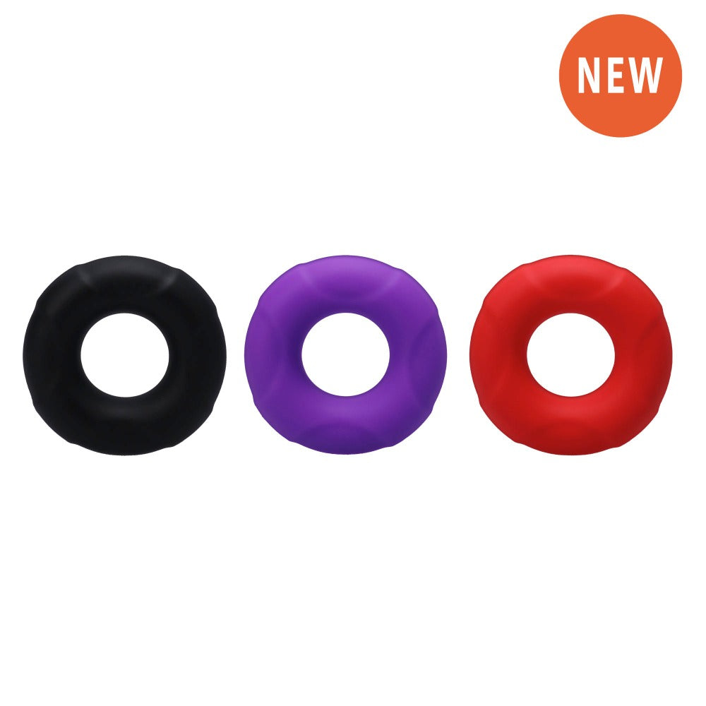 Tantus - Tantus Buoy C-Ring Medium Onyx - Cockrings - Silicone