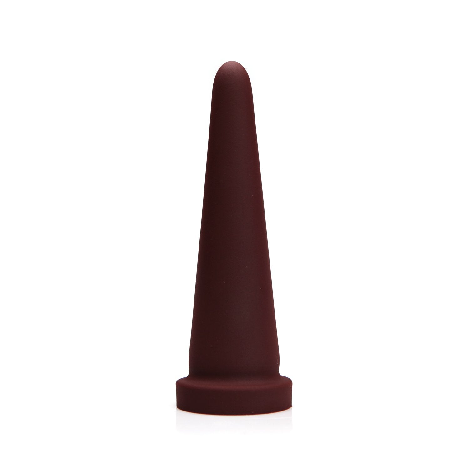 Tantus - Tantus Cone Small Firm Dildo Garnet (Box) - Anal Toys & Stimulators - Silicone