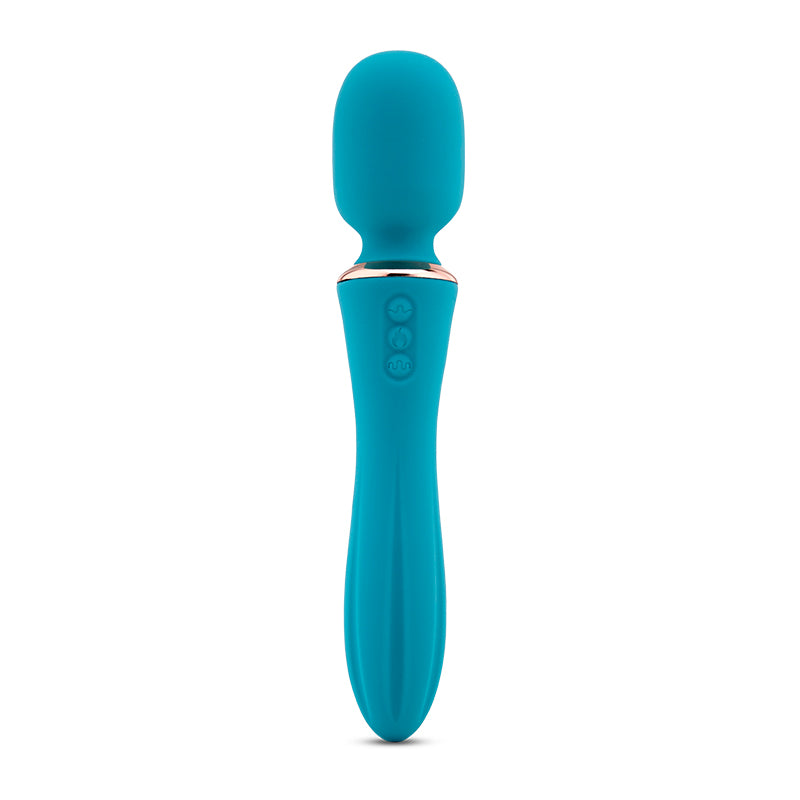 Nu Sensuelle - Nu Sensuelle Mika Nubii Wand with Turbo Boost and Heat Blue - Vibrators - Silicone