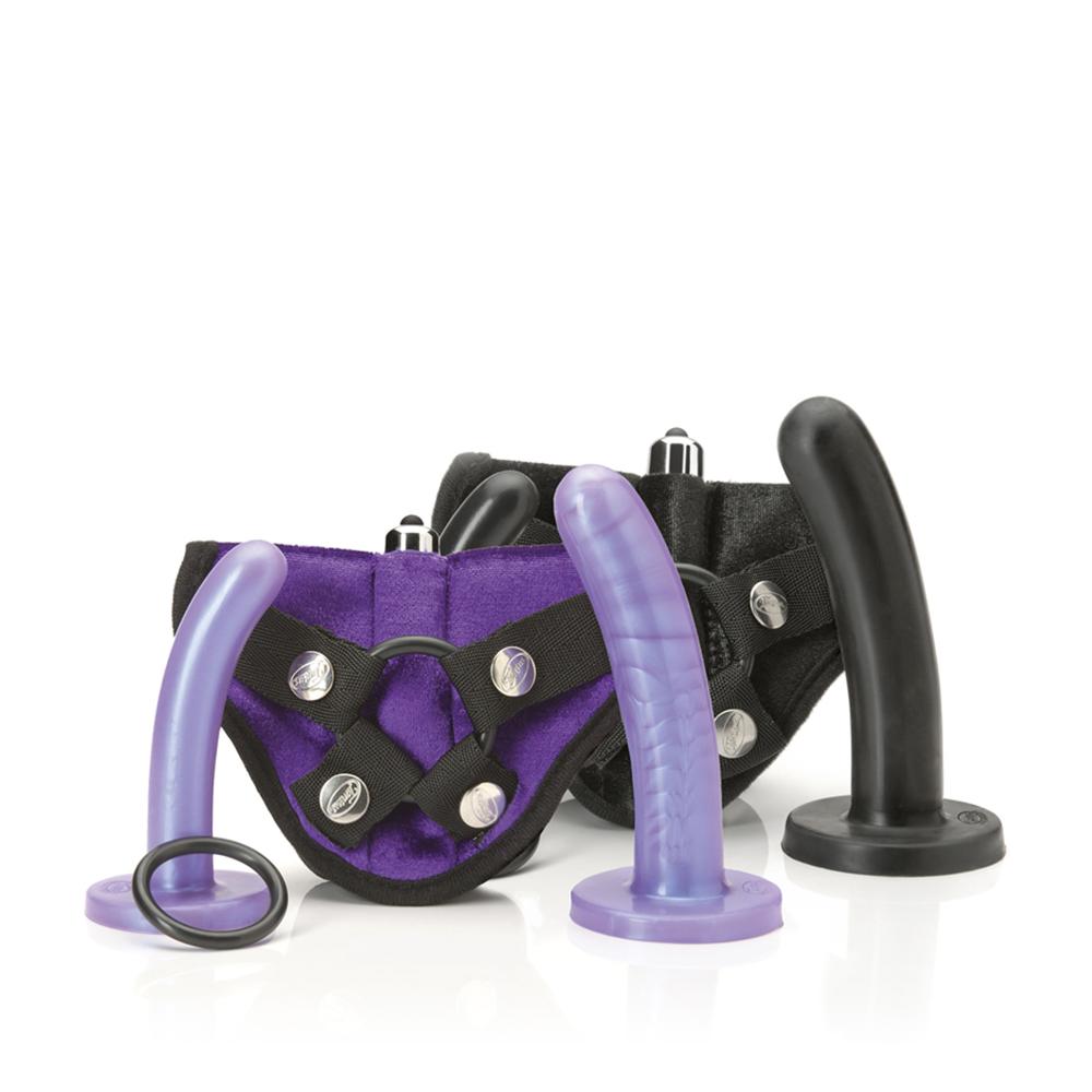 Tantus Tantus Bend Over Beginner Strap-On Harness Kit Lavender