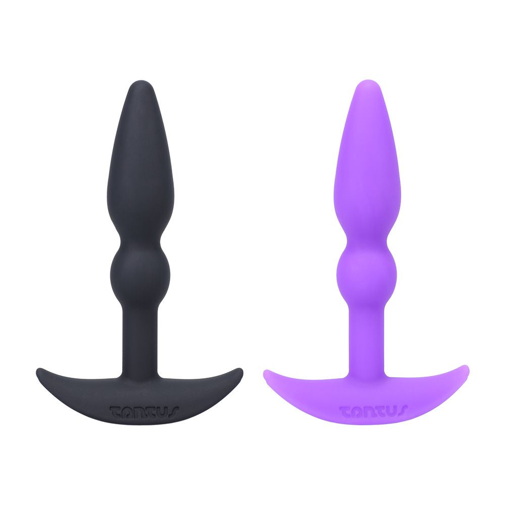 Tantus - Tantus Perfect Plug Anal Plug Onyx - Anal Toys & Stimulators - Silicone