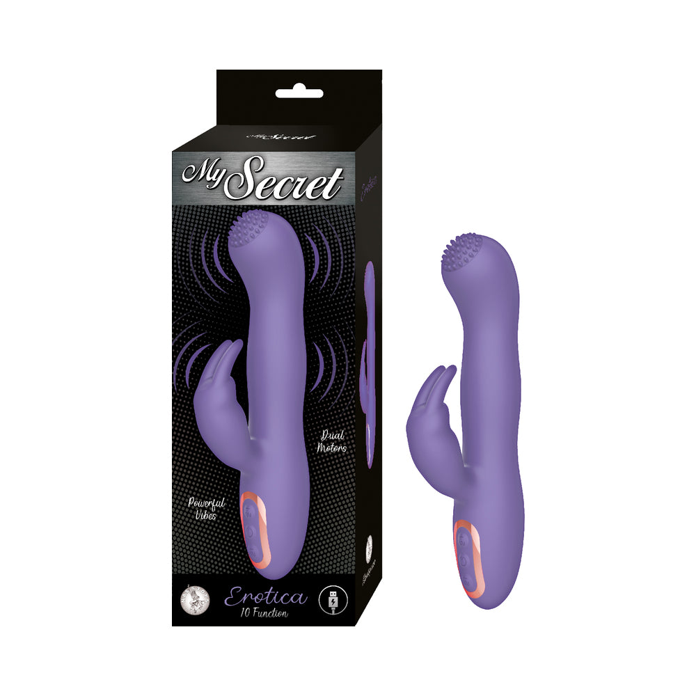 Nasstoys - My Secret Erotica Purple - Vibrators - Silicone