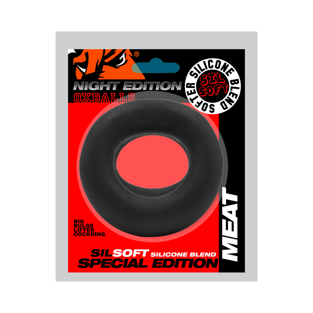 Oxballs - Oxballs Meat Big Bulge Lifter Cockring Special Edition Night - Cockrings - Silicone