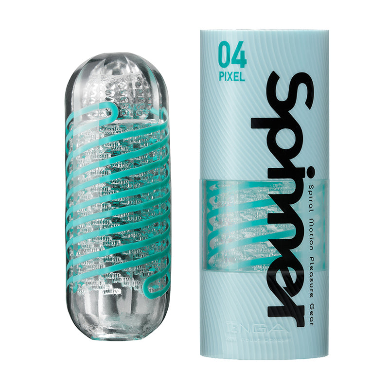 Tenga - Tenga Spinner Pixel - Masturbation Aids for Males - TPE/TPR/Elastomers