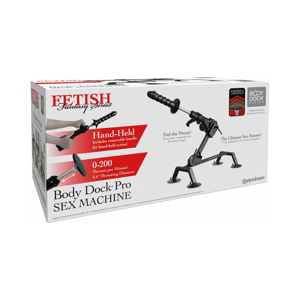 Pipedream - Fetish Fantasy Series Body Dock Sex Machine - Sex Machines - Metal