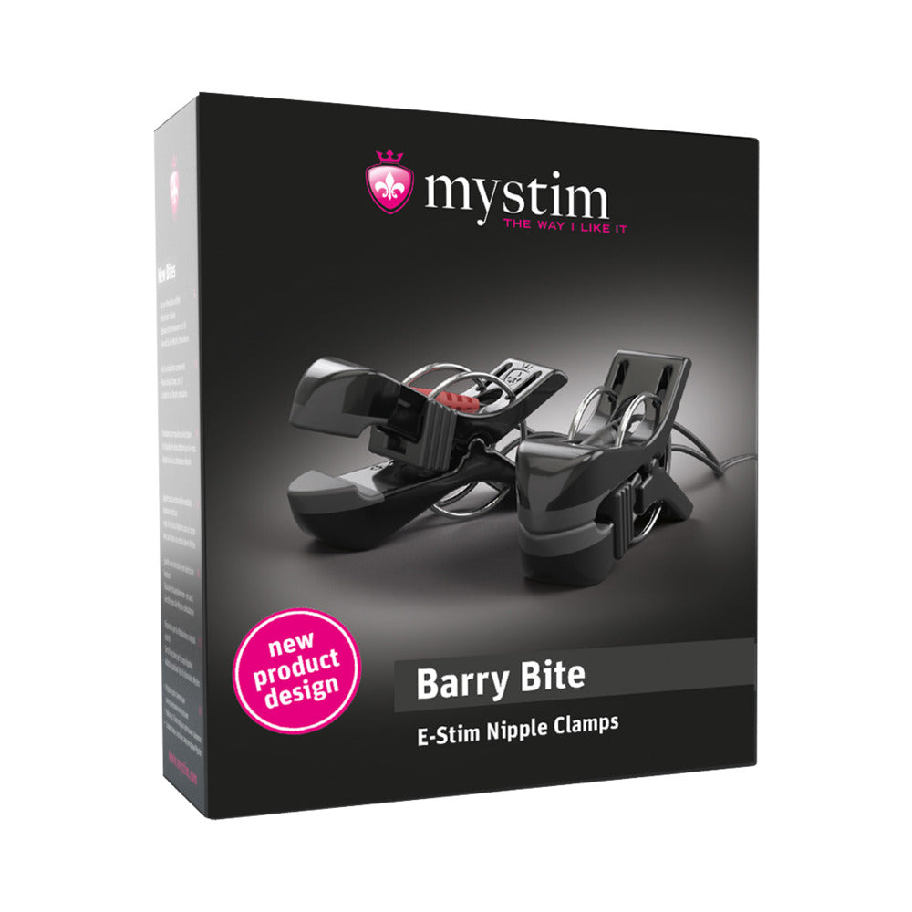 Mystim - Mystim Barry Bite Bi-Polar E-Stim Clamps - Bondage & Fetish Toys