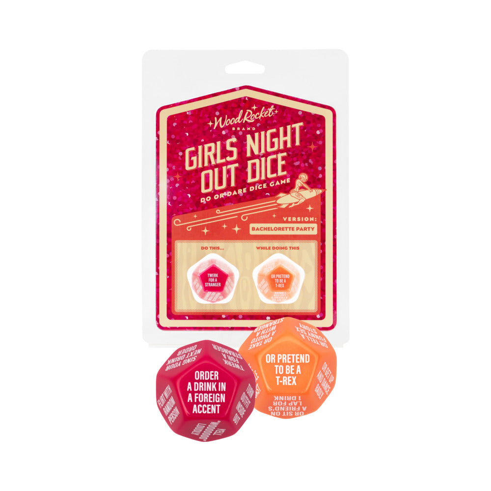 Wood Rocket - Girls Night Out Dice: Bachelorette Party - Novelties & Games - ABS