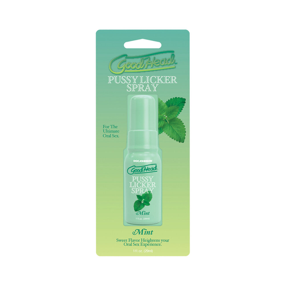 Doc Johnson - GoodHead Pussy Licker Spray Mint 1 oz. - Supplements & Enhancers - Liquid