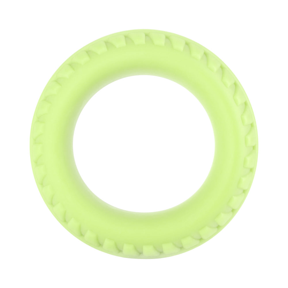 Forto - Forto F-12 Liquid Silicone Cockring 35mm Glow - Cockrings - Silicone