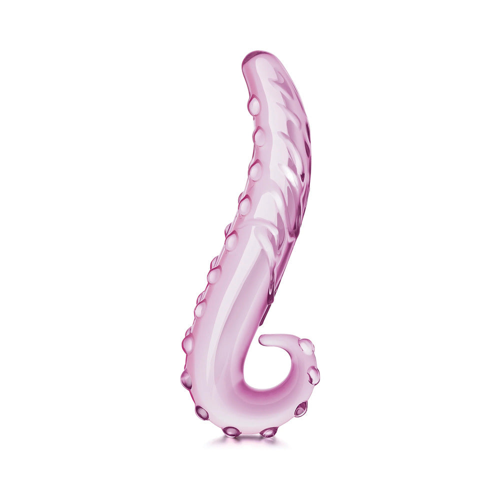 Electric Eel - Glas 6 in. Lick-It Glass Dildo Pink - Dildos - Glass