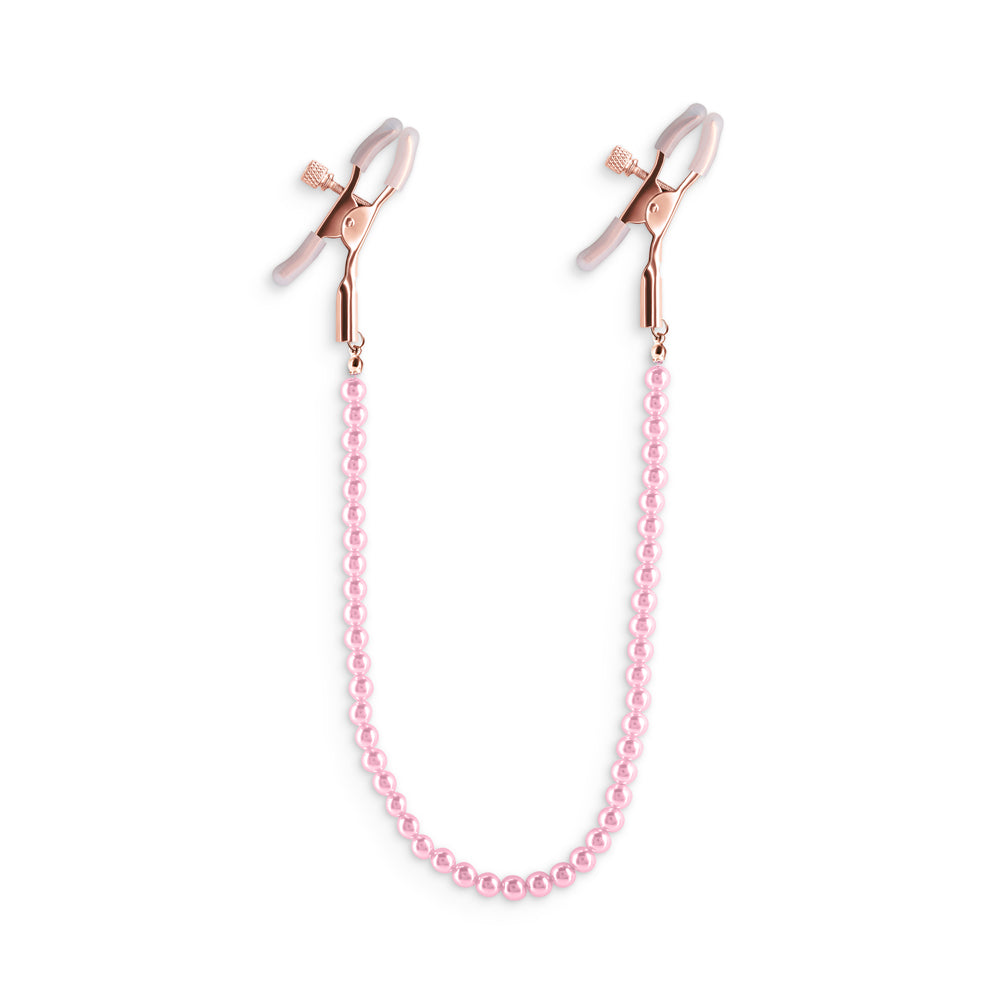 NS Novelties - Bound Nipple Clamps DC1 Pink - Bondage & Fetish Toys - Metal
