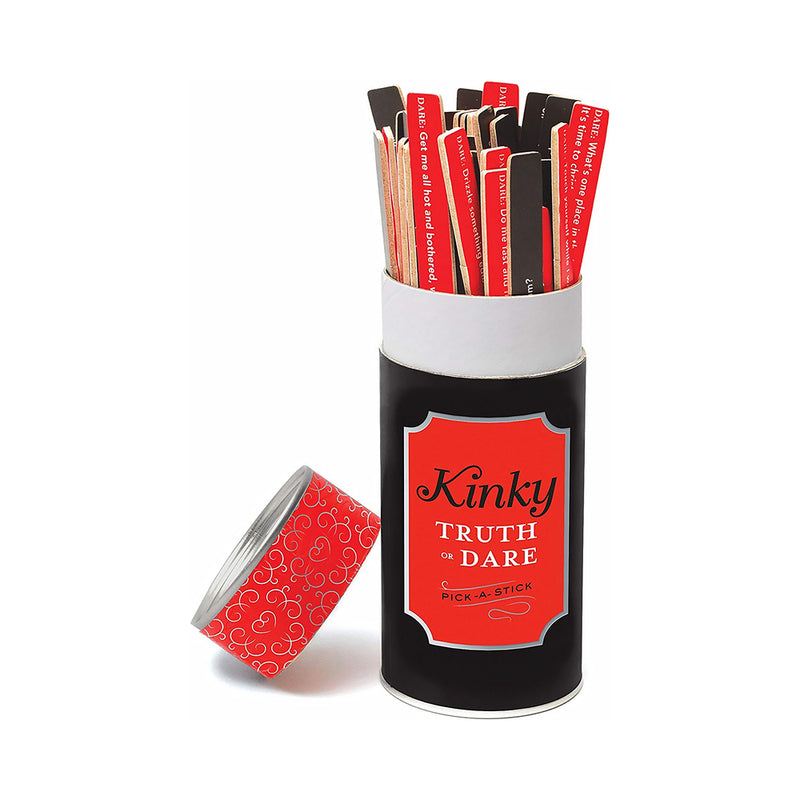 Hachette - Kinky Truth or Dare Pick-A-Stick Game - Novelties & Games
