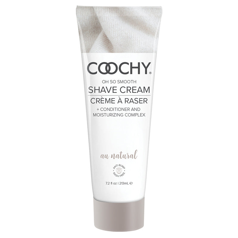 Coochy - Coochy Shave Cream Au Natural 7.2 fl.oz - Sexual Wellness - Cream