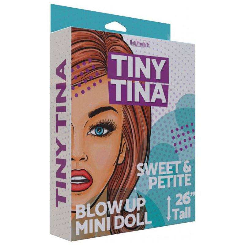 Hott Products - Tiny Tina - Petitie Size Blow Up Doll 26" - Novelties & Games - ABS