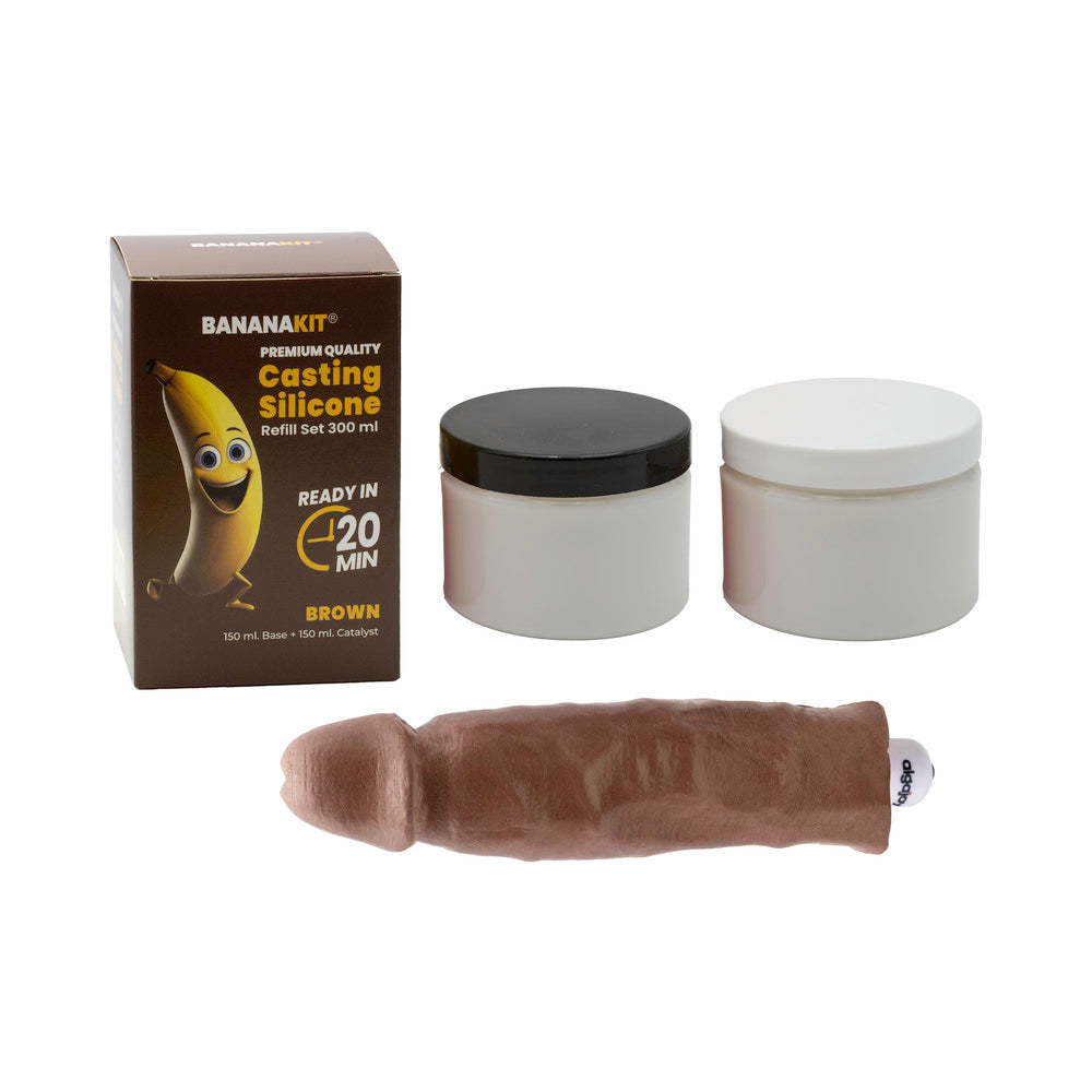 Bananakit - BANANAKIT Casting Silicone Brown Refill - General