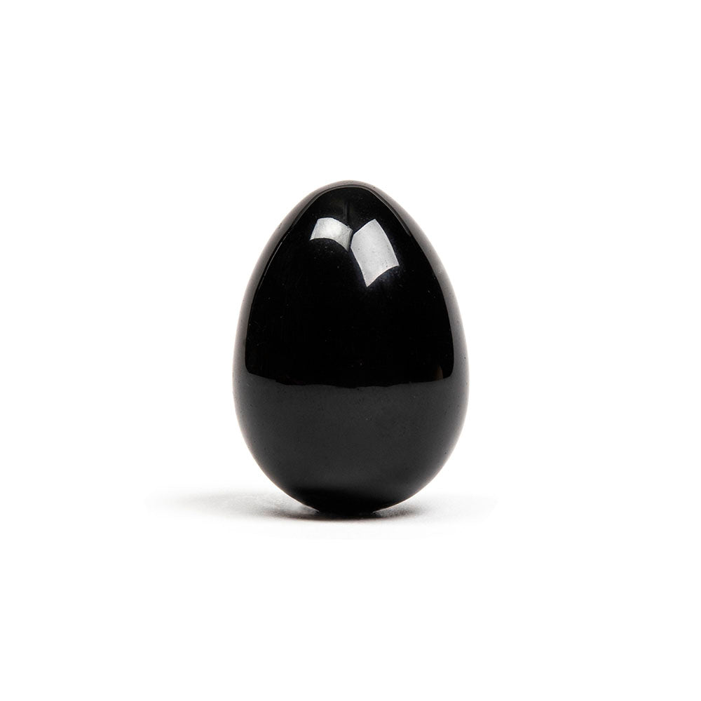 Chakrubs - Chakrubs Xaga Yoni Egg Obsidian (non-drilled) - Sexual Wellness