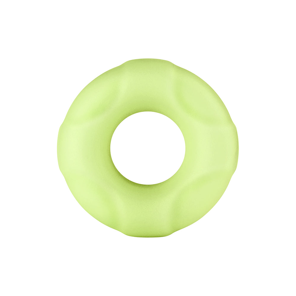 Forto - Forto F-33 Liquid Silicone Cockring Small Glow - Cockrings - Silicone