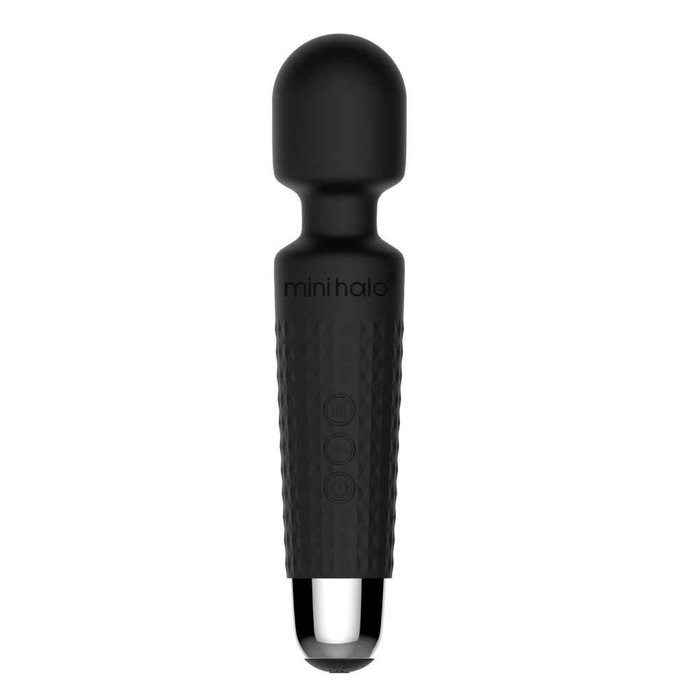 Shibari - Mini Halo Wireless Wand 20X Silicone Midnight - Vibrators - Silicone
