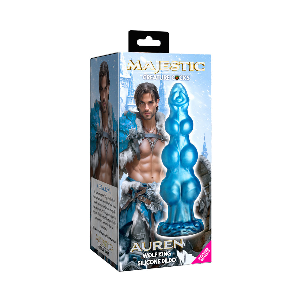 XR Brands - Majestic Auren Wolf King Silicone Dildo - Dildos - Silicone