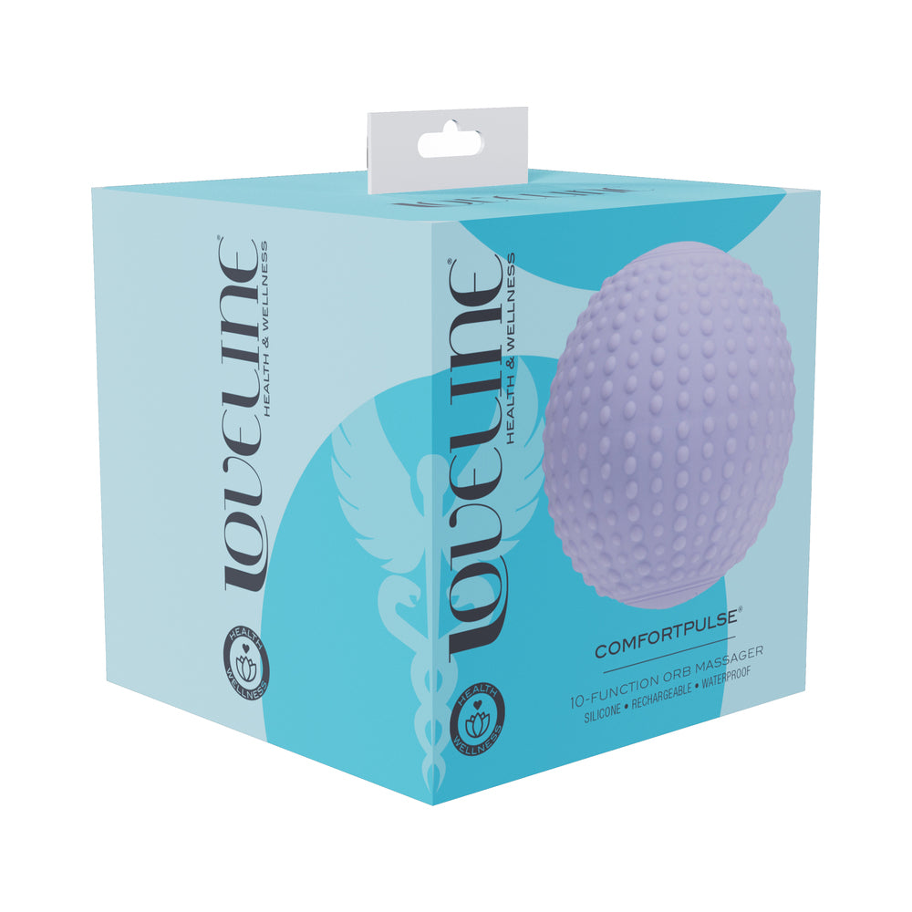Shots - LoveLine ComfortPulse Silicone Massager Lavender - Vibrators - Silicone