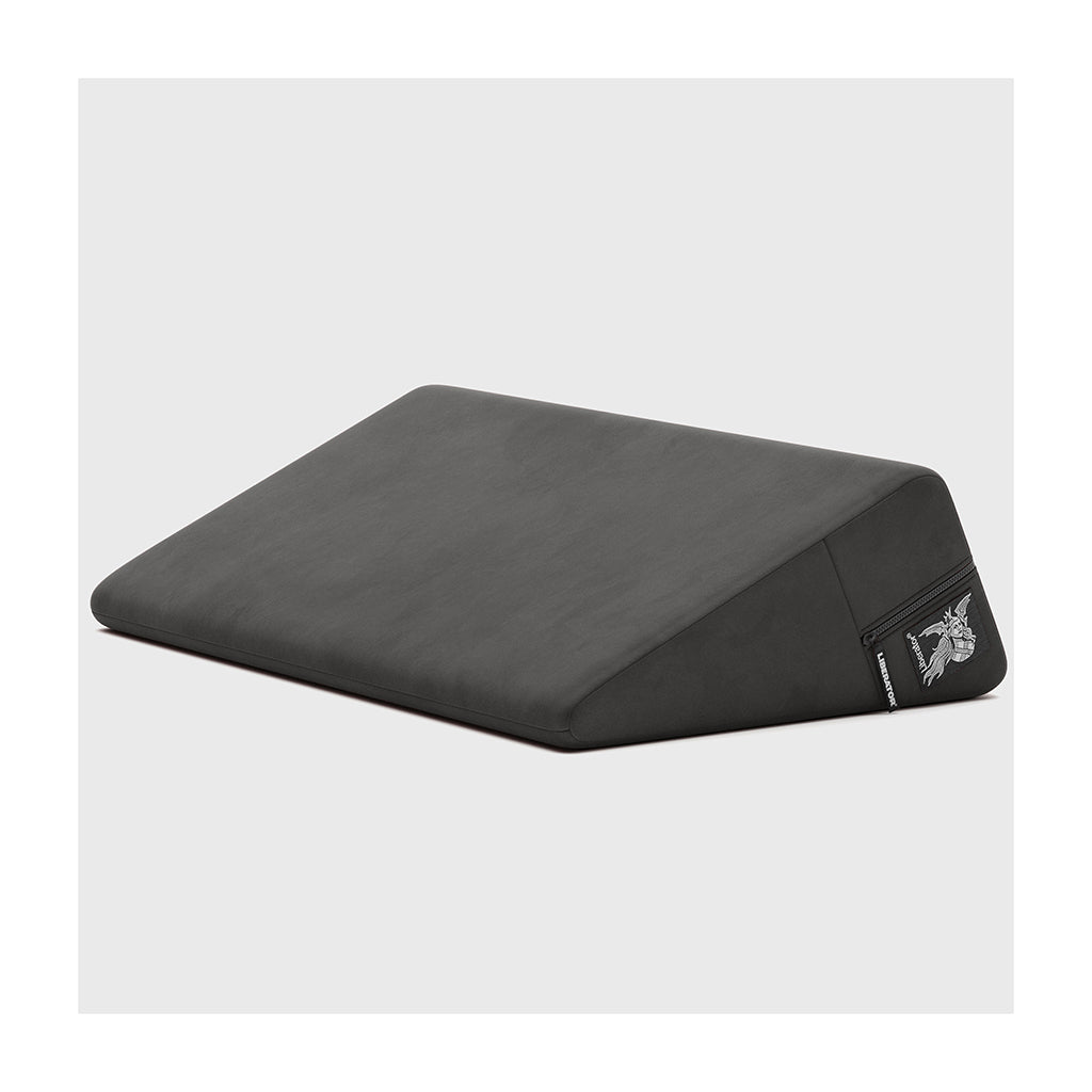Liberator - Liberator Wedge Plus Size Sex Position Pillow 30 in. Décor Velvet Black - Couples