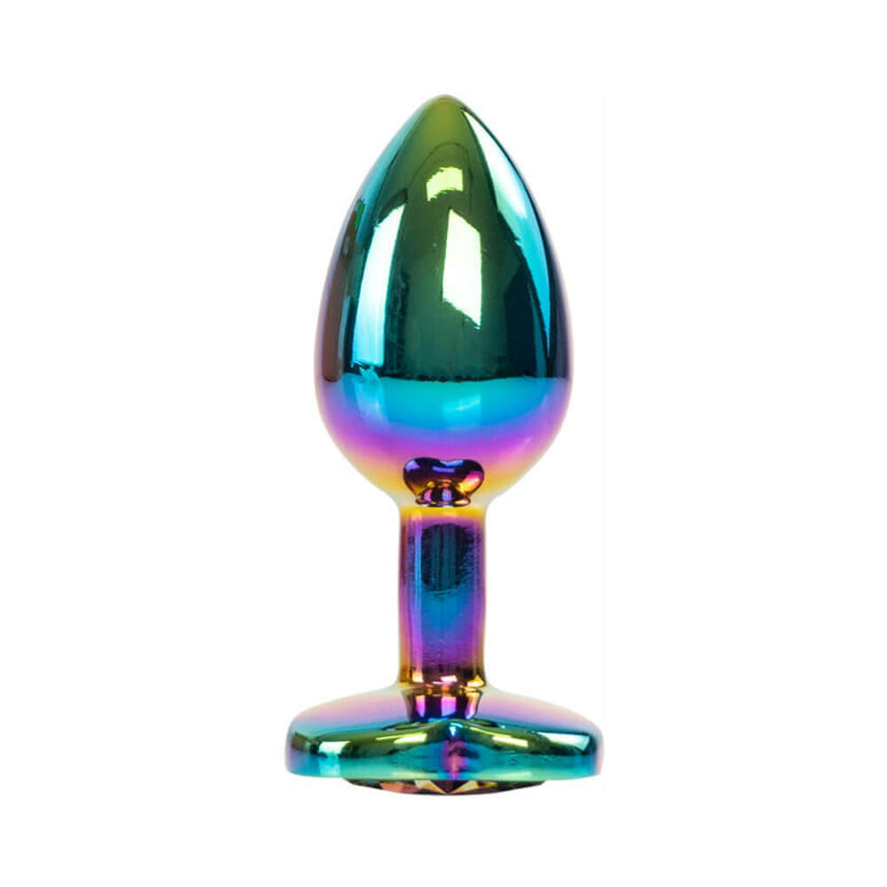 Camtoyz - Camtoyz Iridescent Anal Plug Solari - Anal Toys & Stimulators - Metal