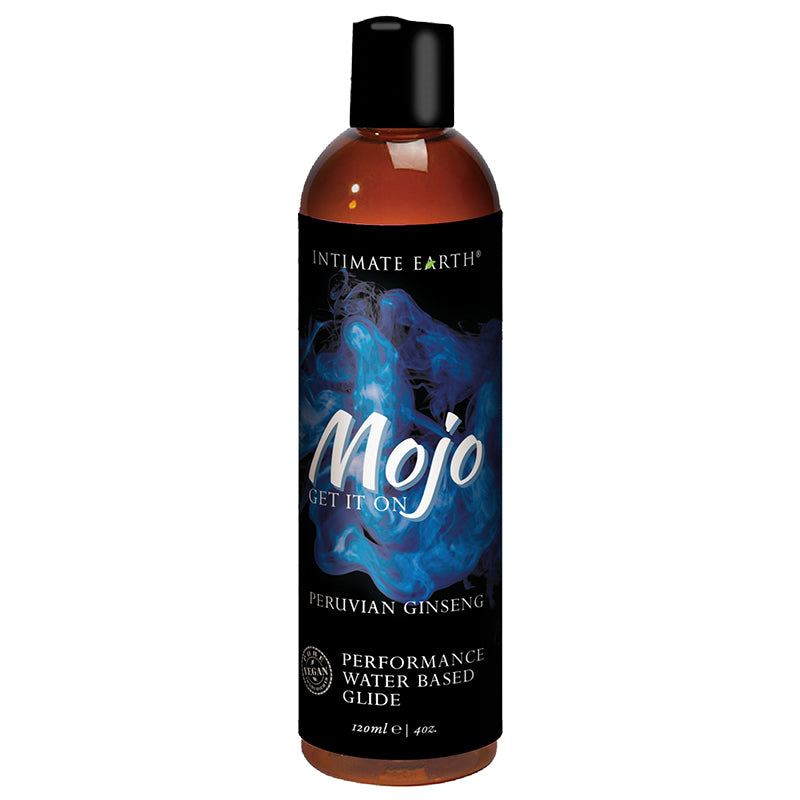 Intimate Earth - Intimate Earth Mojo Peruvian Ginseng Water-Based Glide 4 oz. - Lubricants, Creams & Glides - Liquid