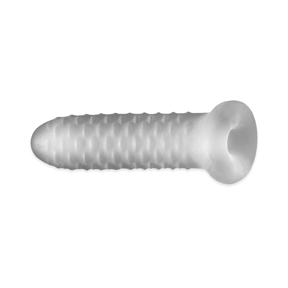 Perfect Fit - Perfect Fit Fat Boy Checker Box Sheath 5.5 in. Clear - Penis Extension & Sleeves