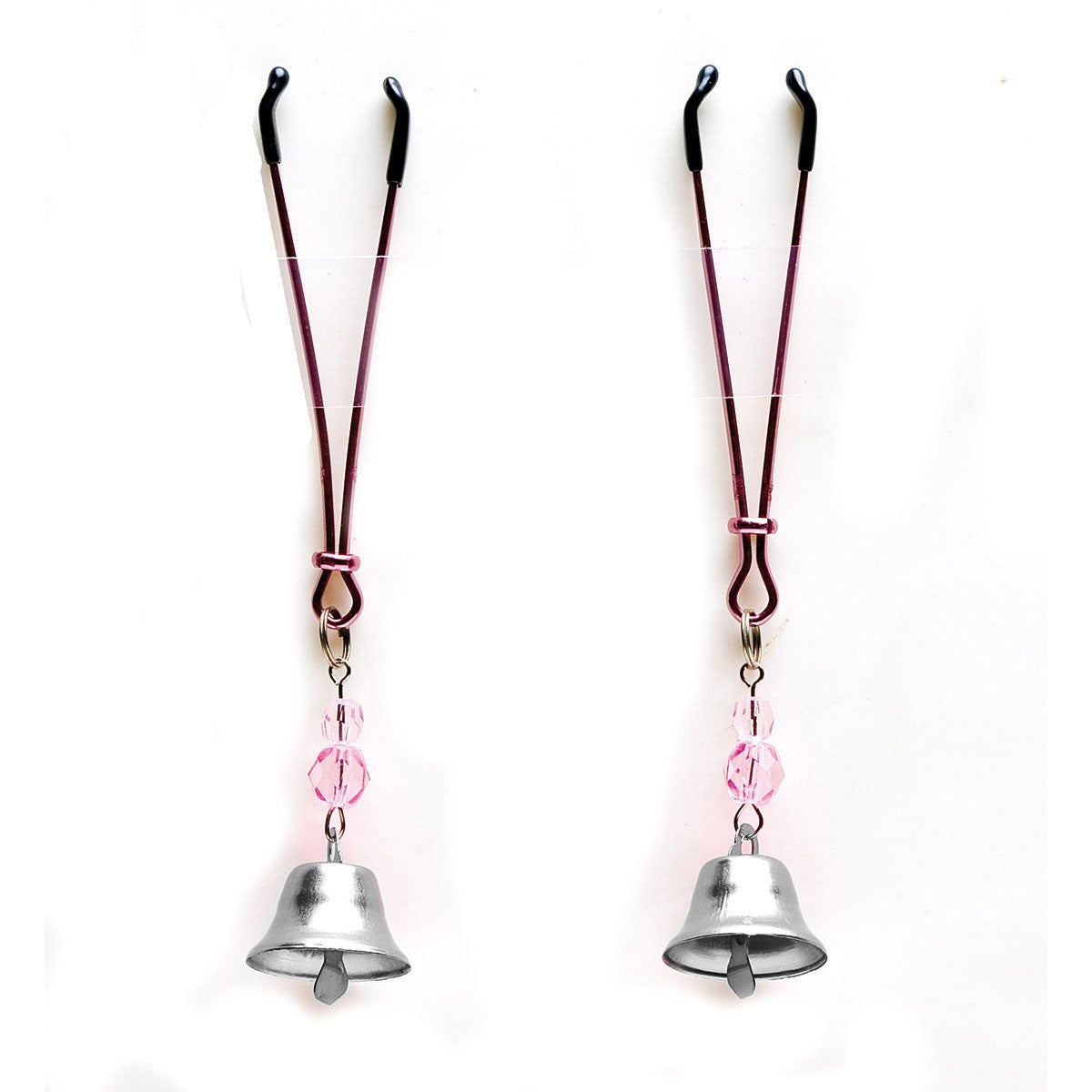 PHS International - Sex Kitten Nips (Bells) - Bondage & Fetish Toys - Metal