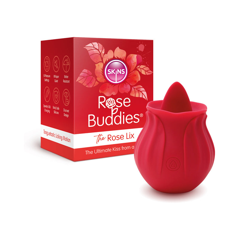 Creative Conceptions - Skins Rose Buddies The Rose Lix - Vibrators - Silicone