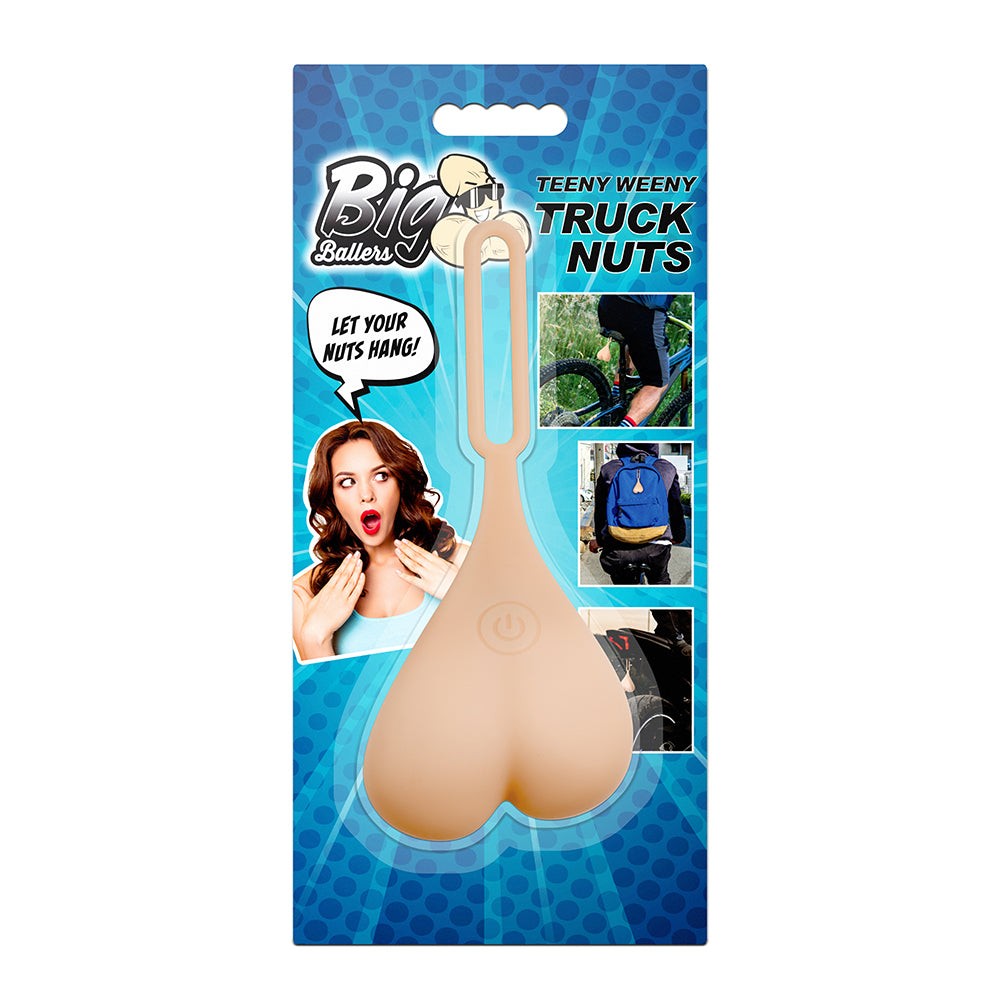 XR Brands - Big Ballers Teeny Weeny Truck Nuts Light - Novelties & Games - Silicone
