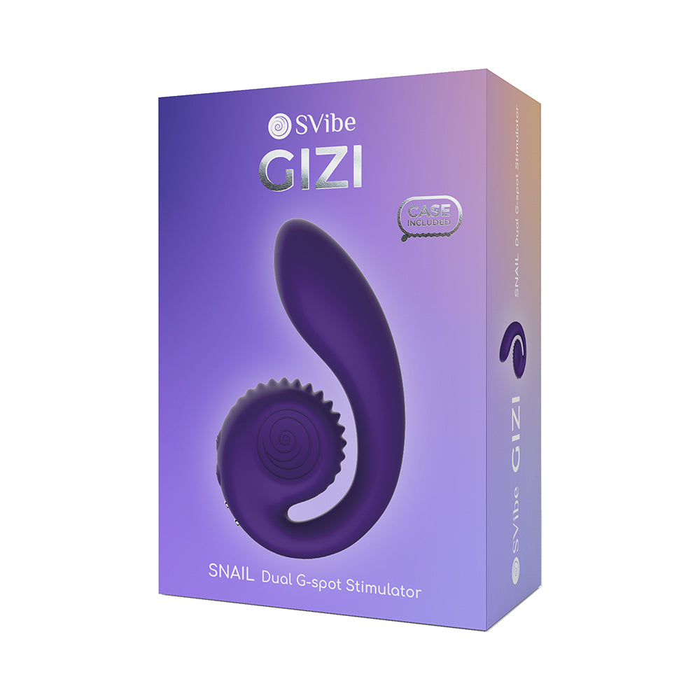 SVibe - SVibe Snail Gizi Purple - Vibrators - Silicone