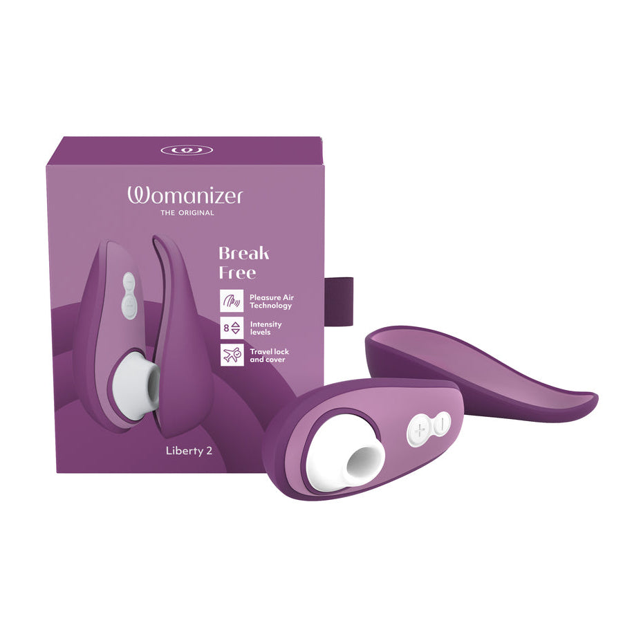 Womanizer - Womanizer Liberty 2 Purple - Vibrators - Silicone